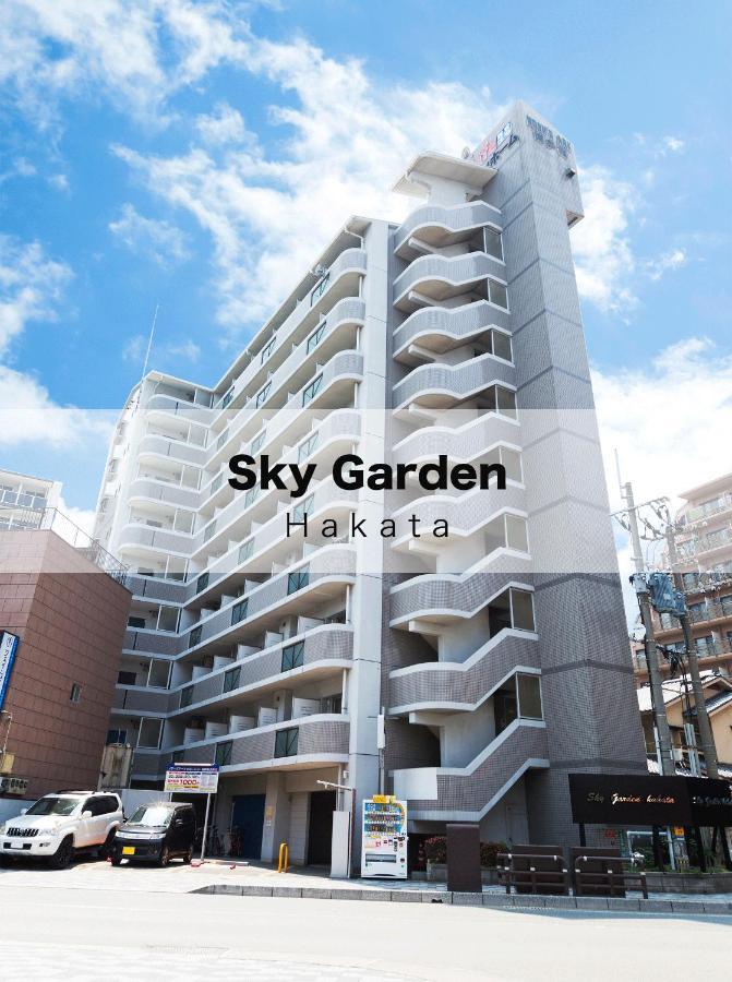 Sky Garden Hakata Aparthotel Fukuoka  Eksteriør bilde